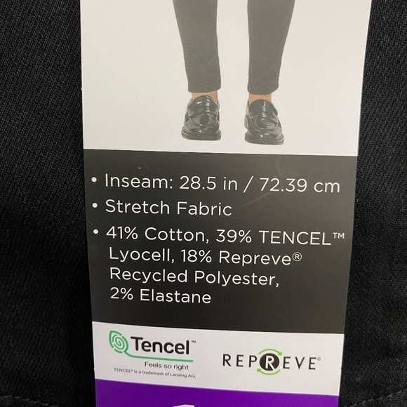 Kirkland Signature Ladies' Skinny Jeans, High Rise, Black, Size 14 NWT - Picture 5 of 16